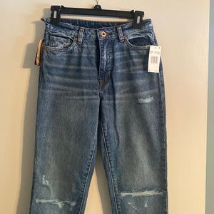 Brand new Buffalo David Bitton high rise straight jeans